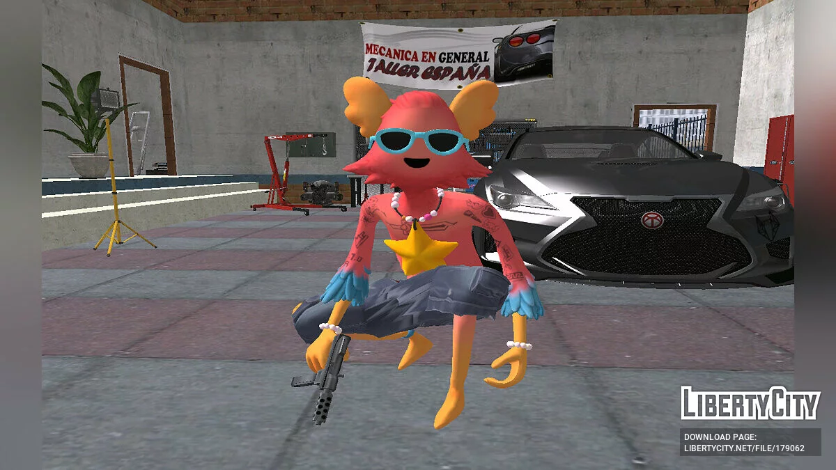 Unstuffed Guff dari Fortnite / GTA San Andreas