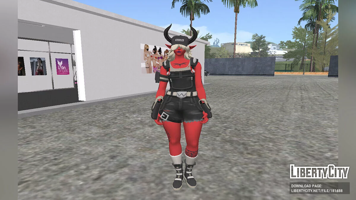 Desdémone de Fortnite / GTA San Andreas