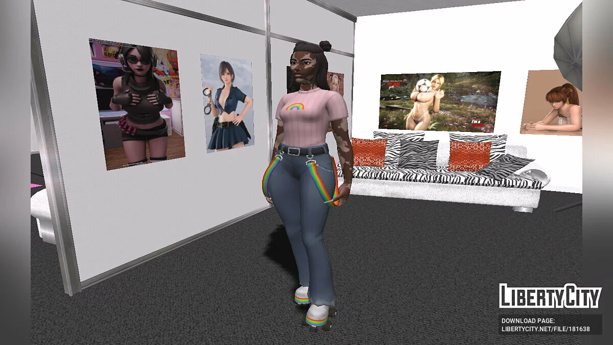 Joy from Fortnite / GTA San Andreas