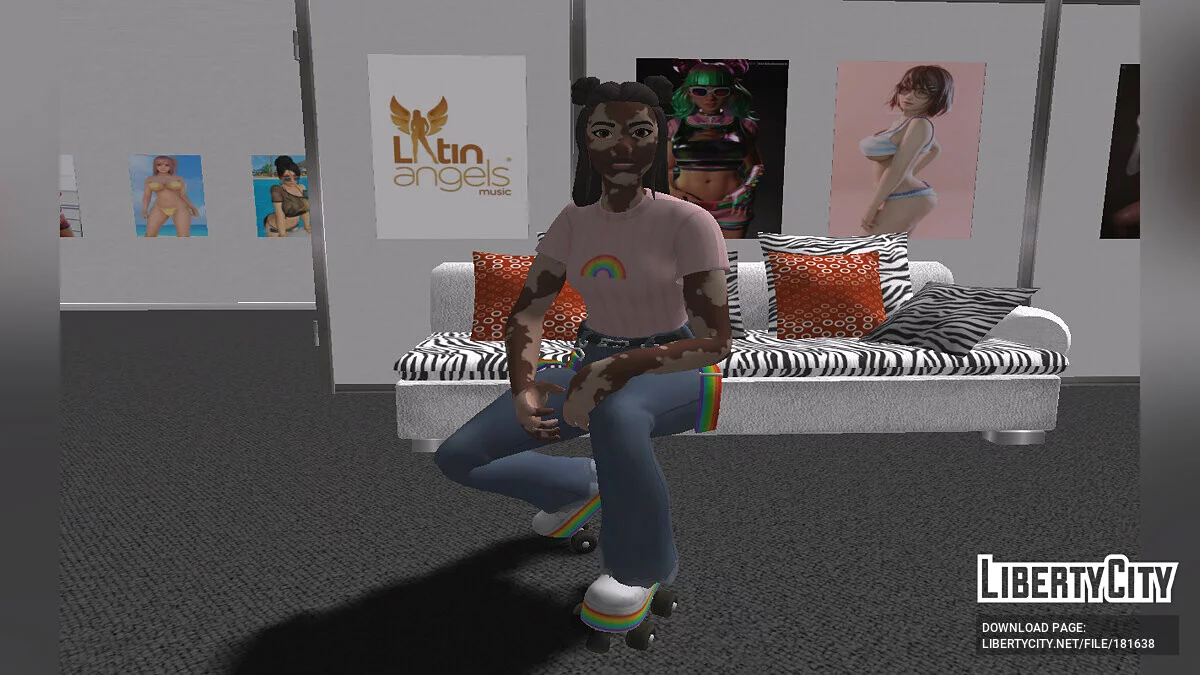 Joy from Fortnite / GTA San Andreas
