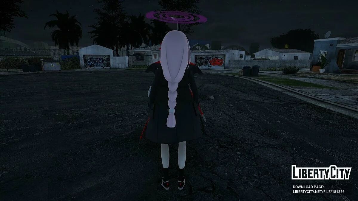 BlueArchive 的 Izumi Moto Amy / GTA San Andreas