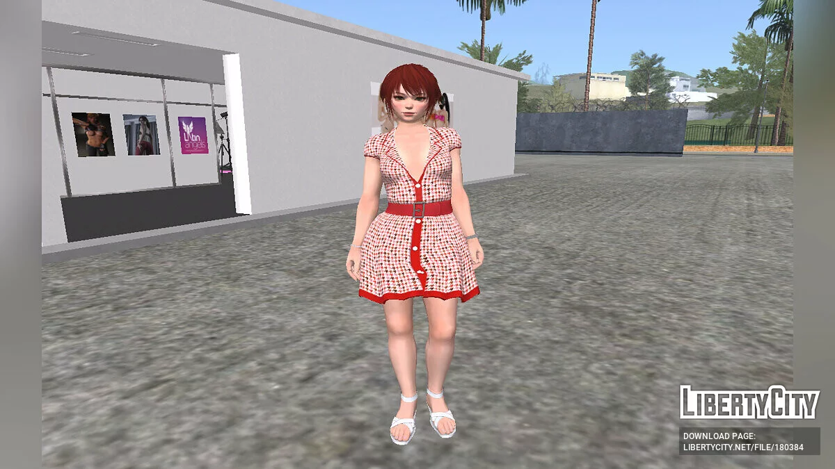 Kanna - vestido de Coco Chanel / GTA San Andreas