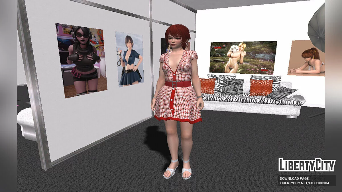Kanna - vestido de Coco Chanel / GTA San Andreas