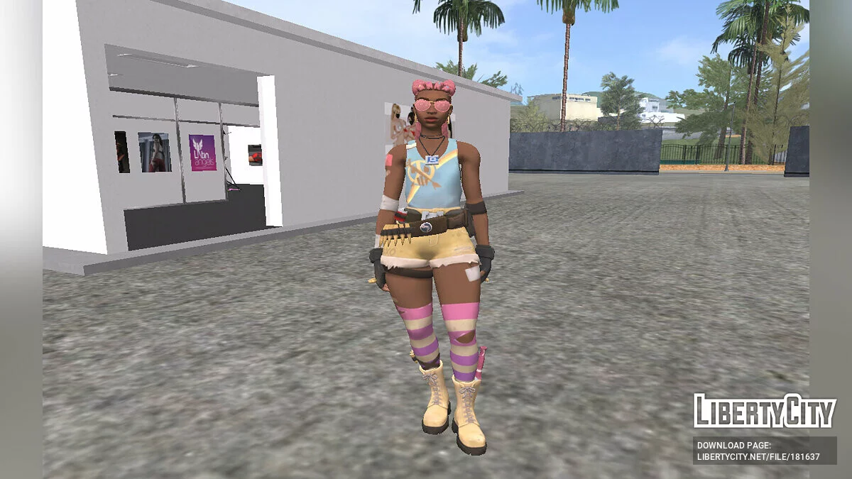 Кіара 2.0 із Fortnite / GTA San Andreas