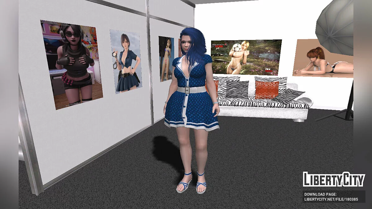 Lobelia - Kleid von Louis Vuitton / GTA San Andreas
