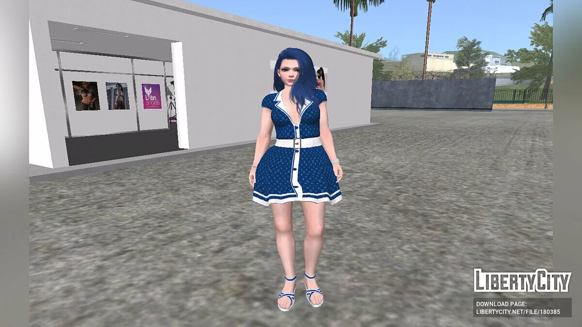 Lobelia - Kleid von Louis Vuitton / GTA San Andreas