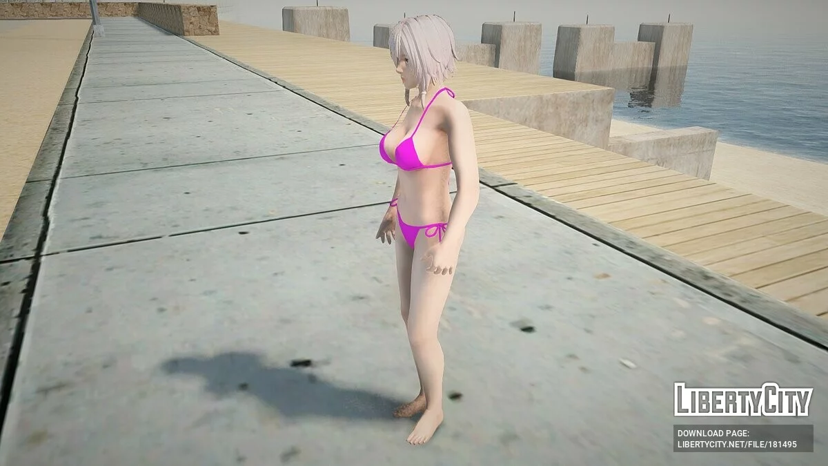 Luna im Bikini / GTA San Andreas