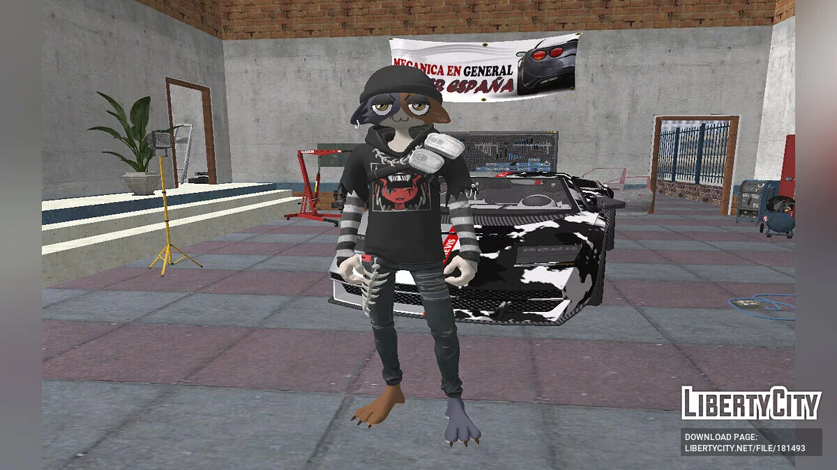 Meow Skull з Fortnite / GTA San Andreas