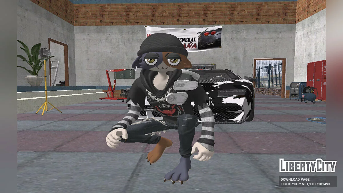 Meow Skull з Fortnite / GTA San Andreas