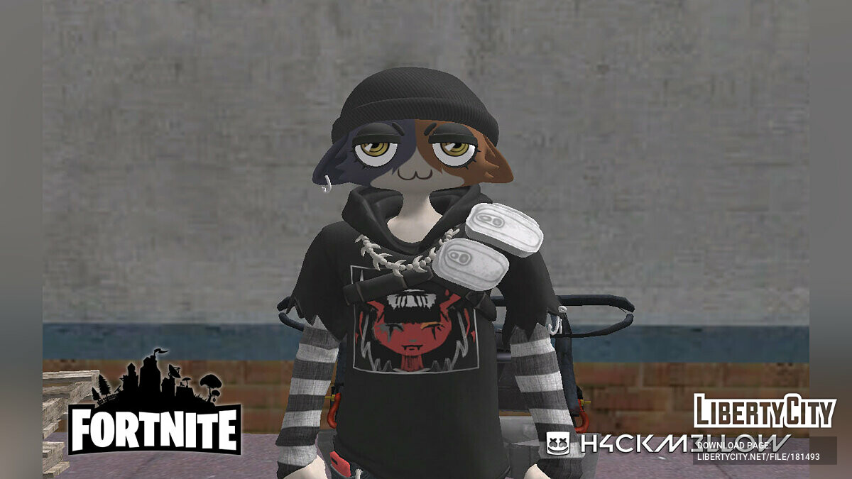 Download Meow Skull from Fortnite for GTA San Andreas