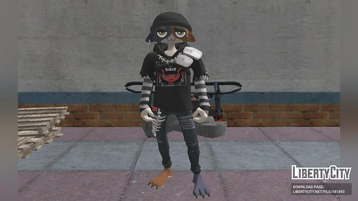 Meow Skull з Fortnite / GTA San Andreas