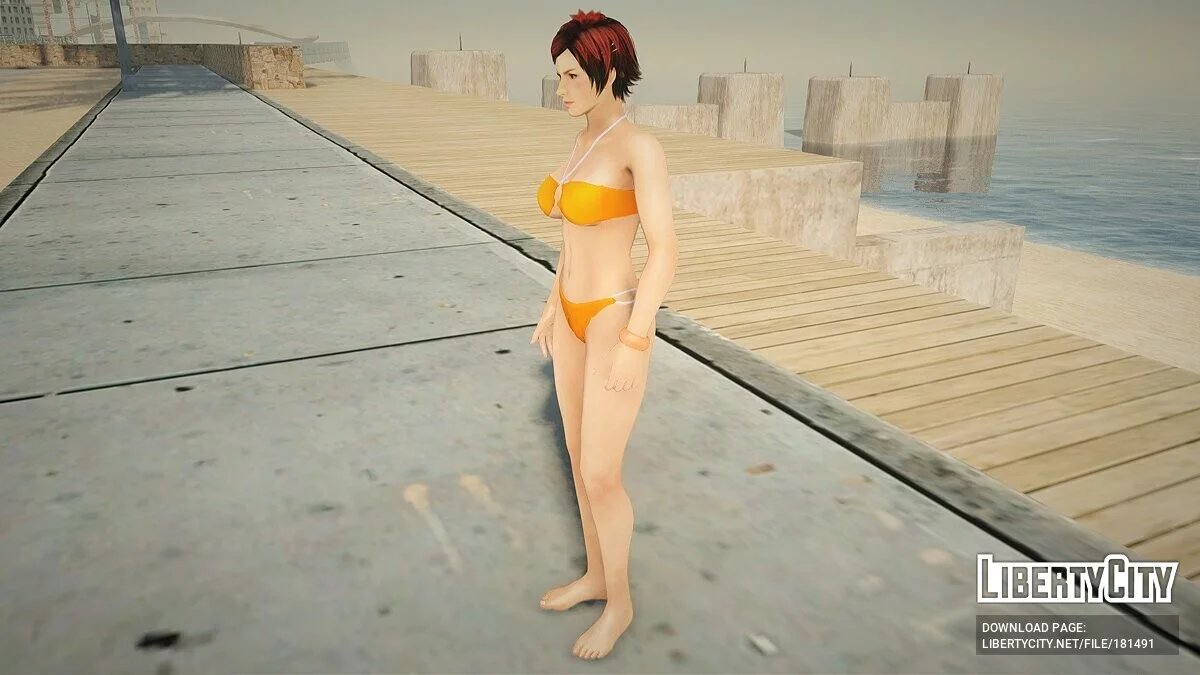 Mila im Bikini / GTA San Andreas