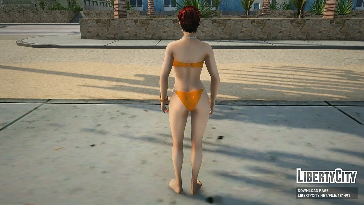 Mila im Bikini / GTA San Andreas