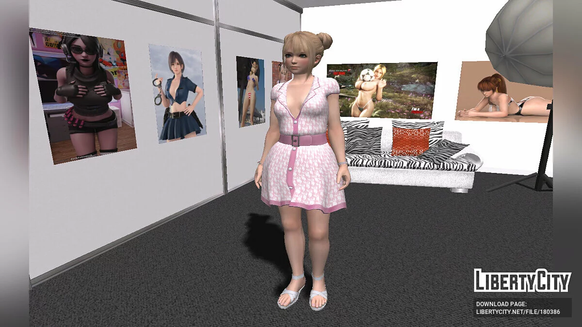 Marie Rose - Dior-Kleid / GTA San Andreas