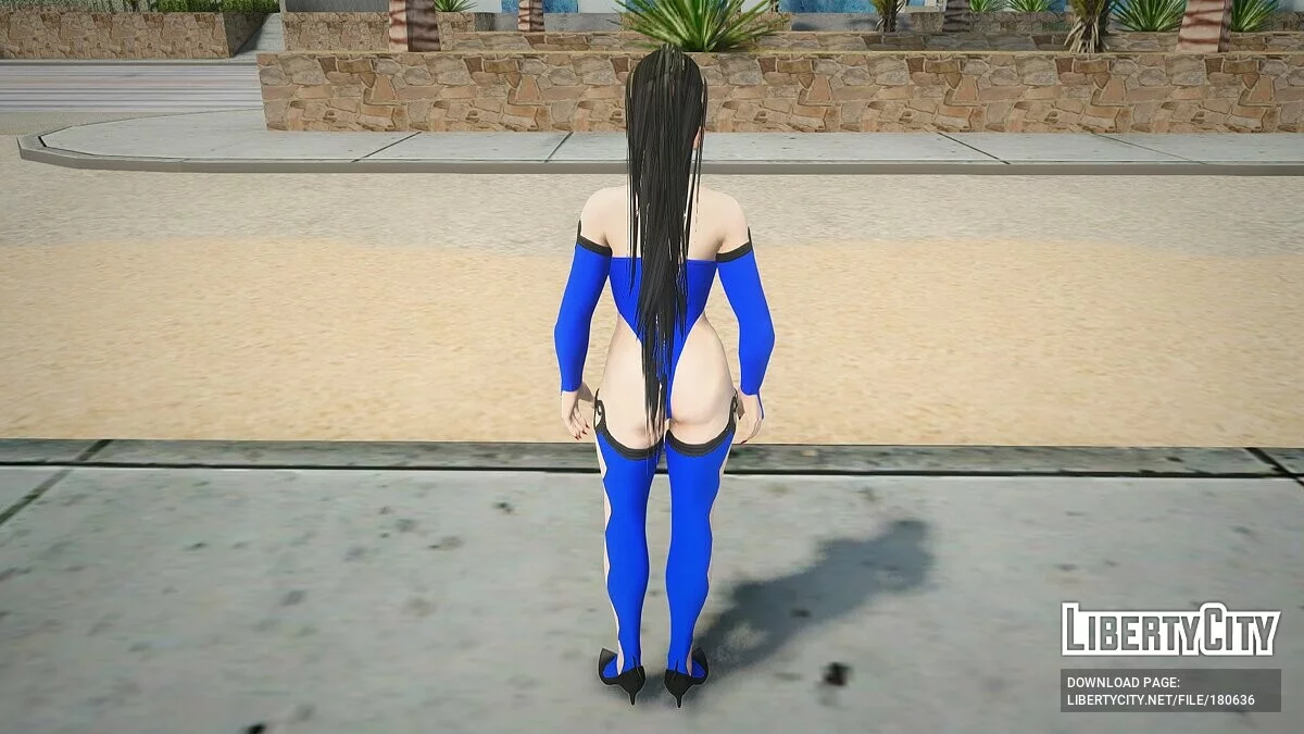 身穿脱衣舞女服装的红叶 / GTA San Andreas