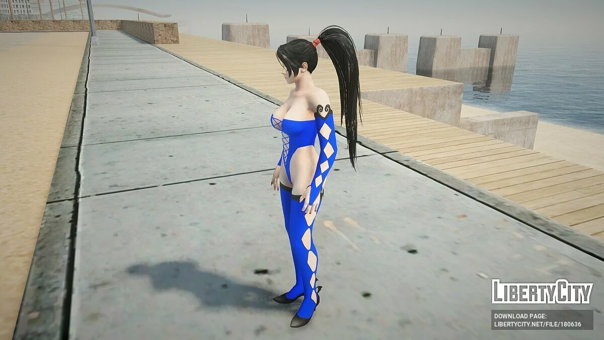 身穿脱衣舞女服装的红叶 / GTA San Andreas