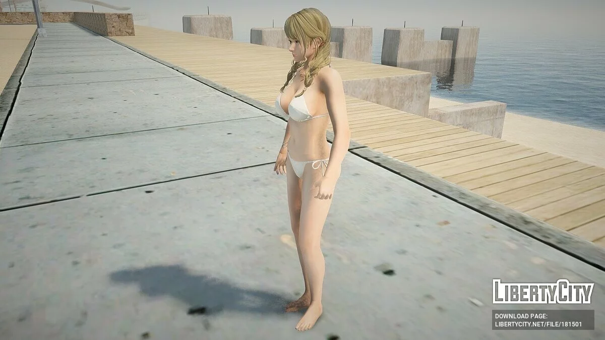 Monika im Bikini / GTA San Andreas