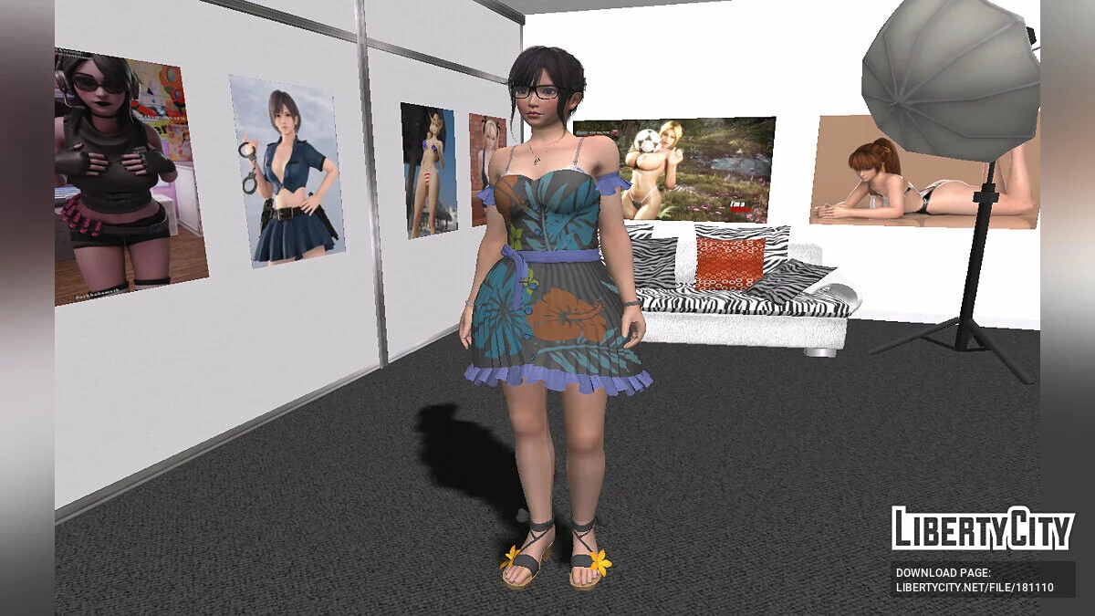 Nagisa - Gaun Musim Panas / GTA San Andreas