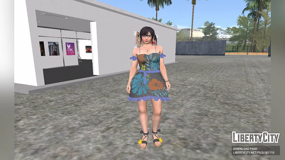 Nagisa - Gaun Musim Panas / GTA San Andreas