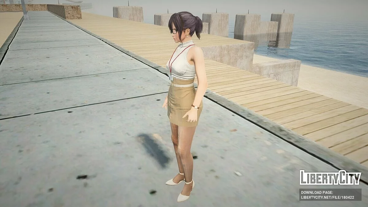 Нагиса в офісному вбранні / GTA San Andreas