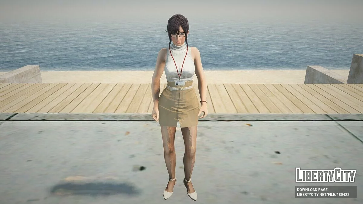 Нагиса в офісному вбранні / GTA San Andreas
