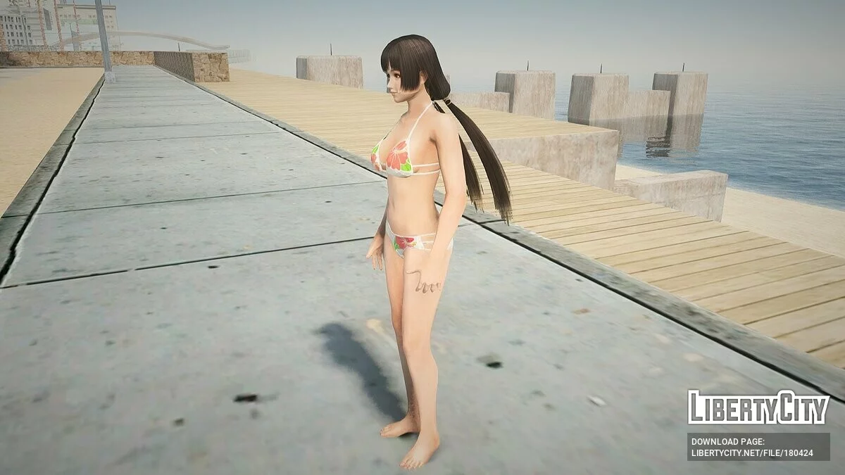 Naotora Ii en bikini / GTA San Andreas