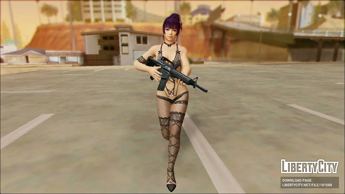 Ніотенгу в нижній білизні / GTA San Andreas
