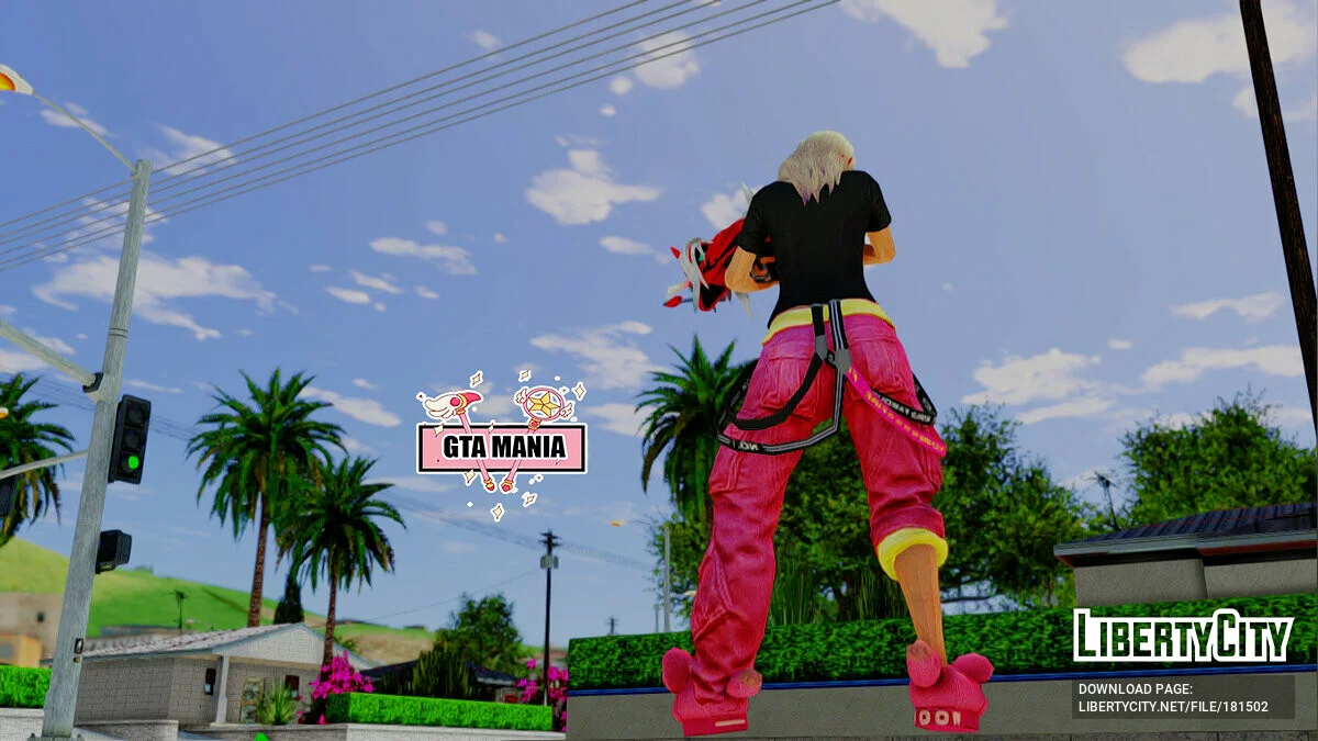 Zufälliges Mädchen #6 aus Garena Free Fire / GTA San Andreas