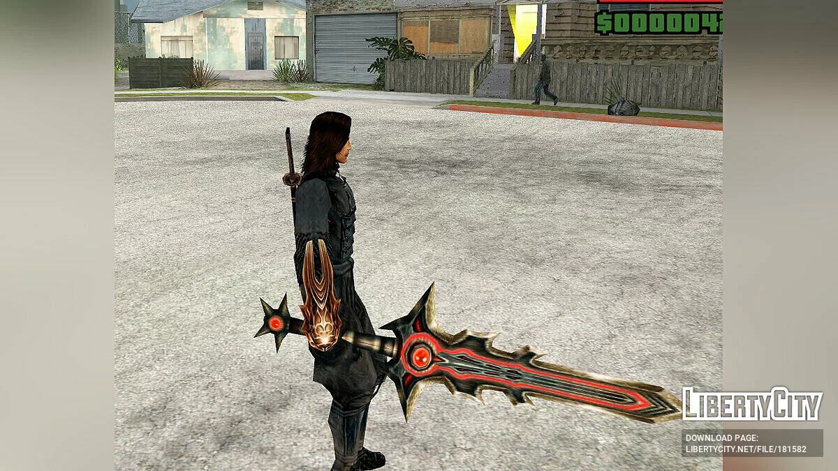Samanosuke et l'épée Genma Samonji de Onimusha 3 / GTA San Andreas