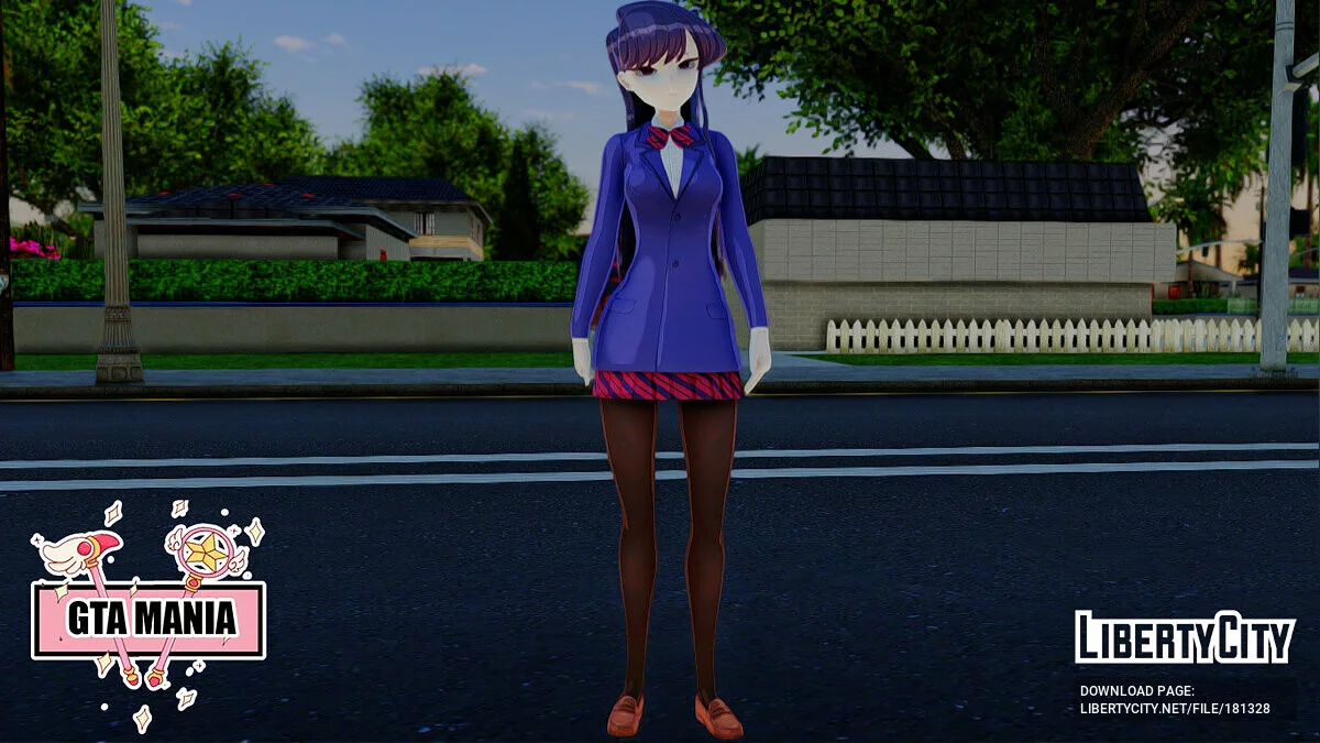 Shoko Komi / GTA San Andreas