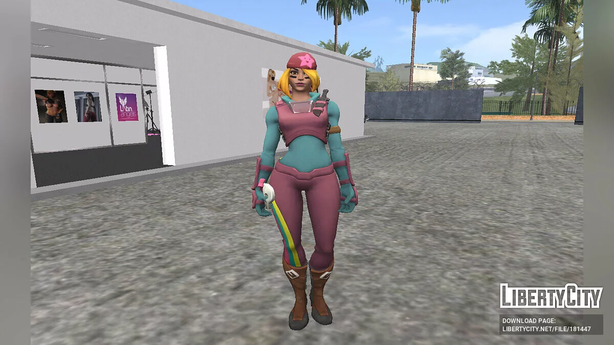 Skully з Fortnite / GTA San Andreas