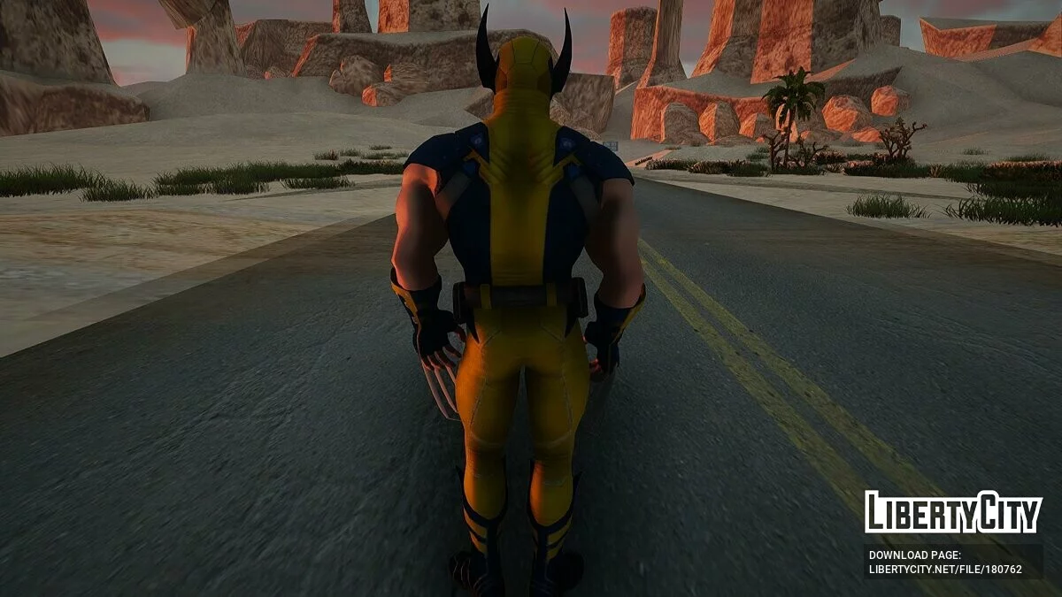 Wolverine Jackman / GTA San Andreas