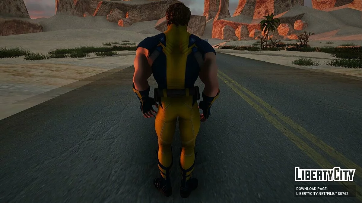 Wolverine Jackman / GTA San Andreas