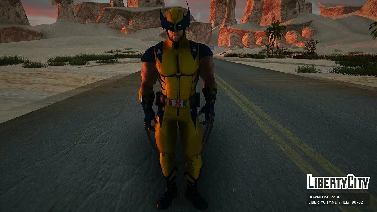 Wolverine Jackman / GTA San Andreas