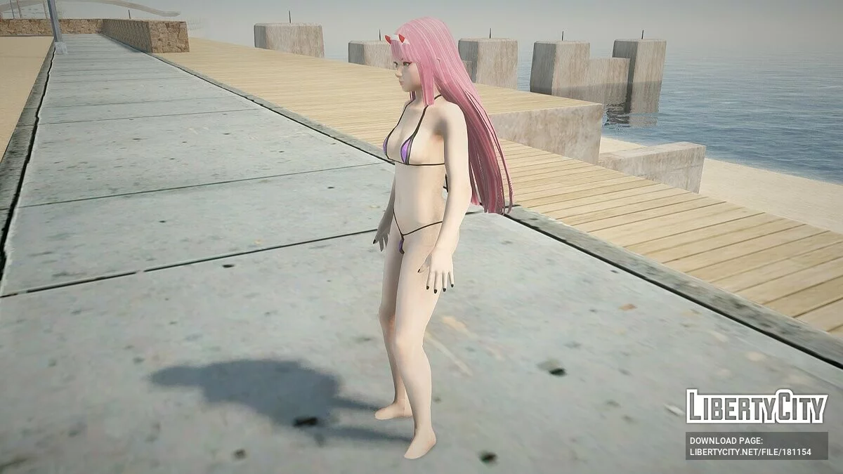 Zero Two de biquíni / GTA San Andreas