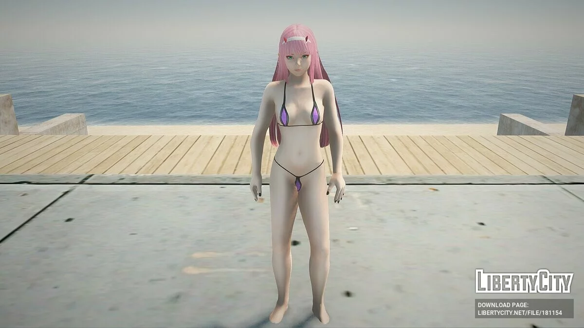 Zero Two de biquíni / GTA San Andreas