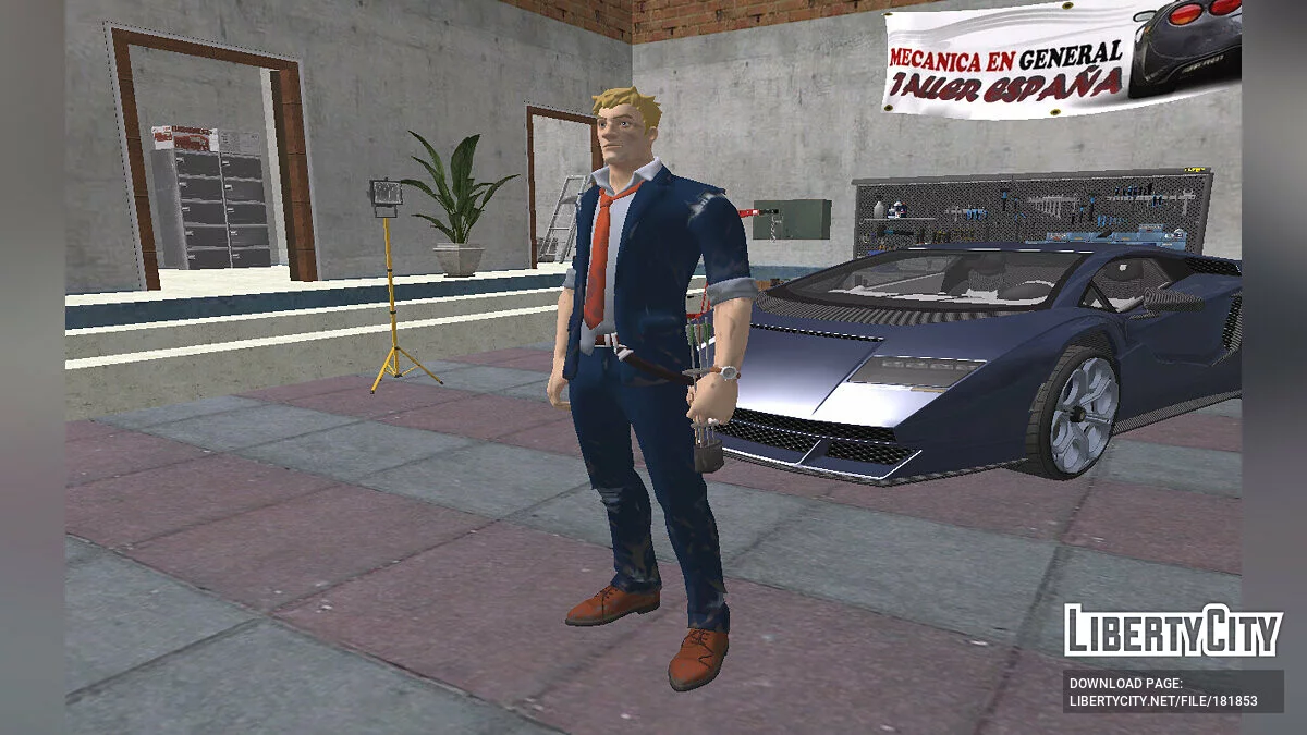 Agent Jonesy Damage 1 de Fortnite / GTA San Andreas