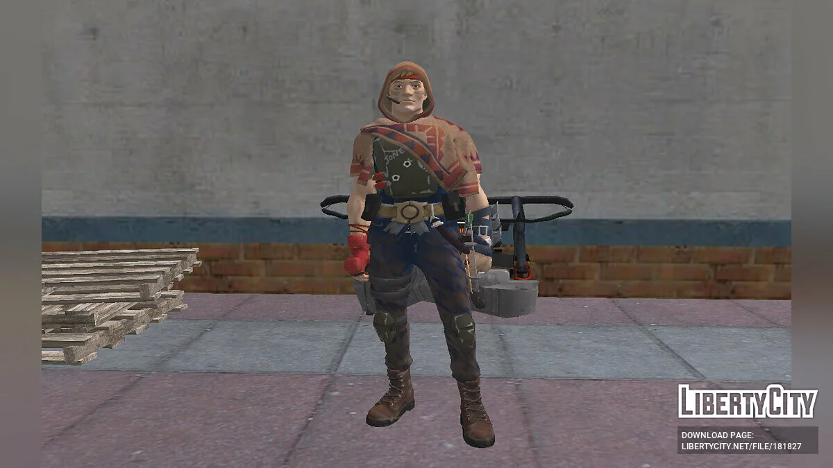 Agent Jones aus Fortnite / GTA San Andreas