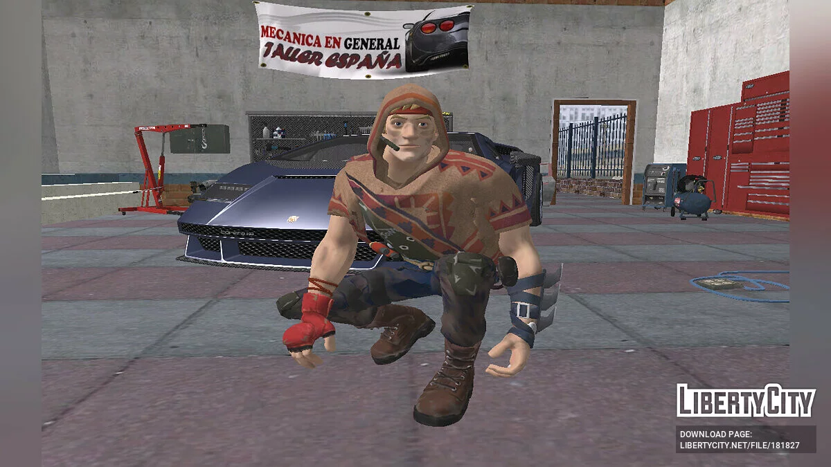 Agent Jones aus Fortnite / GTA San Andreas
