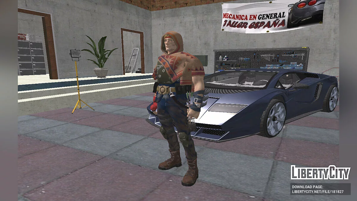 Agent Jones aus Fortnite / GTA San Andreas