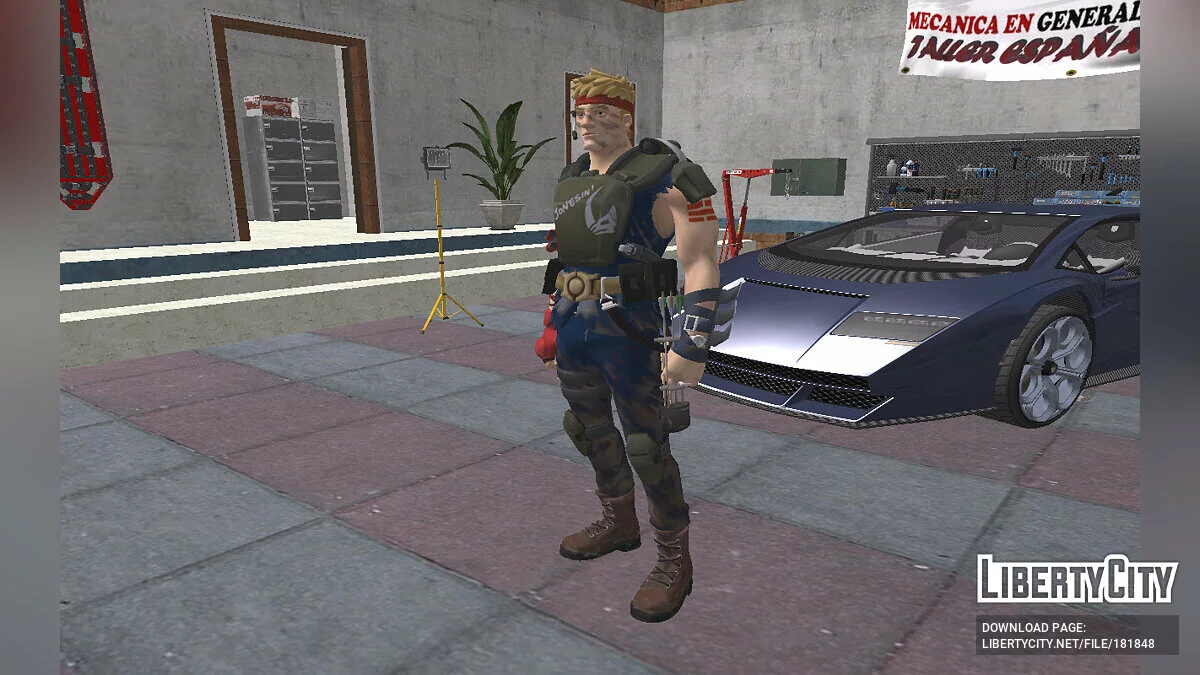Agent Jones Kepler aus Fortnite / GTA San Andreas