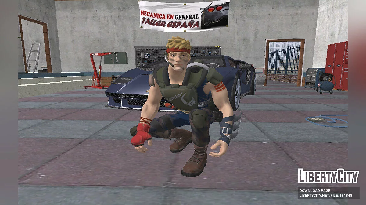 Agent Jones Kepler aus Fortnite / GTA San Andreas