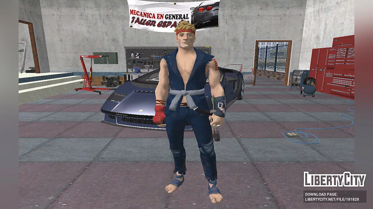 Agent Jones Skirmish aus Fortnite / GTA San Andreas