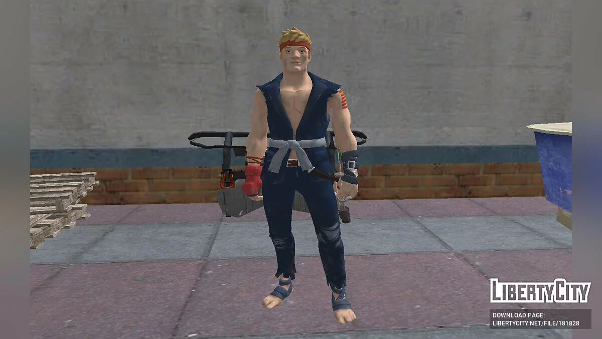 Agent Jones Skirmish aus Fortnite / GTA San Andreas