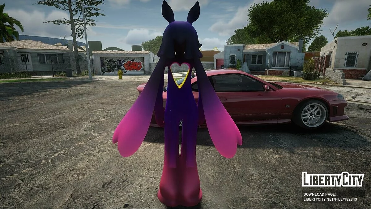 Estilo Ava Tarr de Fortnite / GTA San Andreas