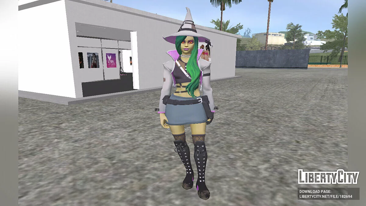 Beladona de Fortnite / GTA San Andreas