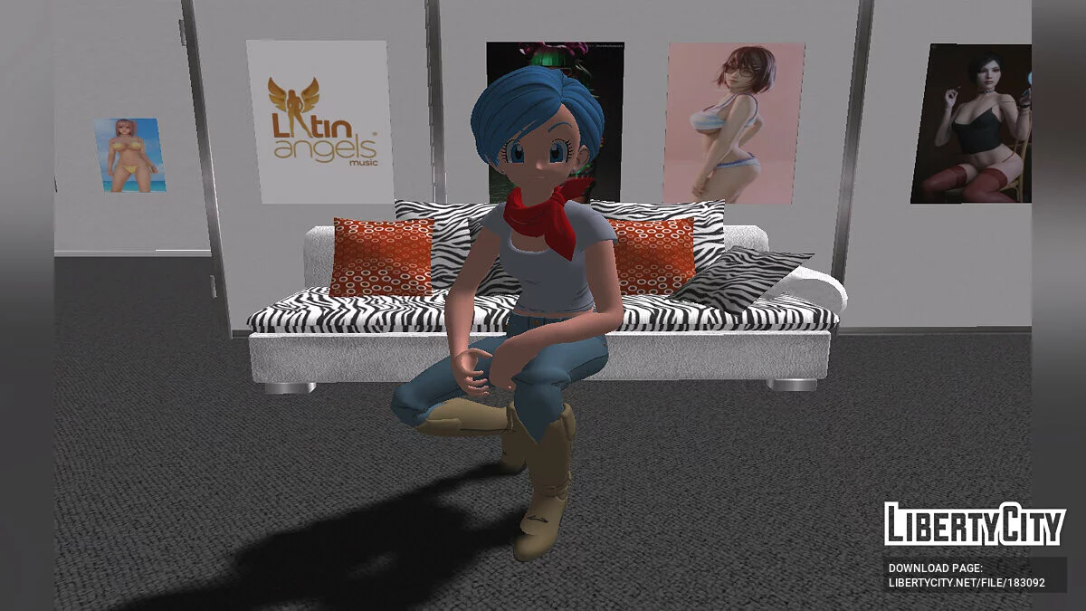 Bulma de Fortnite / GTA San Andreas