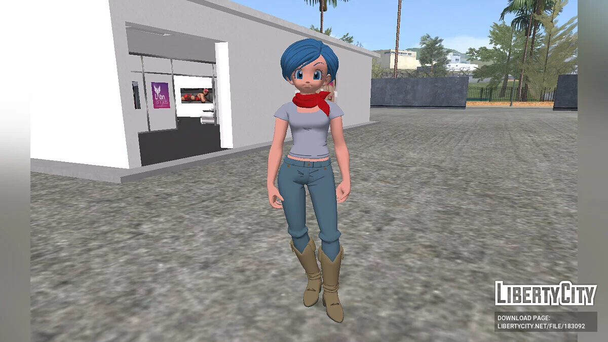 Bulma de Fortnite / GTA San Andreas