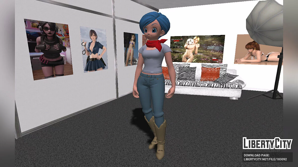 Bulma de Fortnite / GTA San Andreas