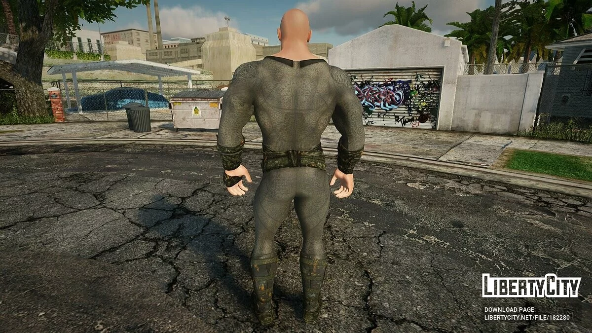 Чорний Адам з Fortnite / GTA San Andreas